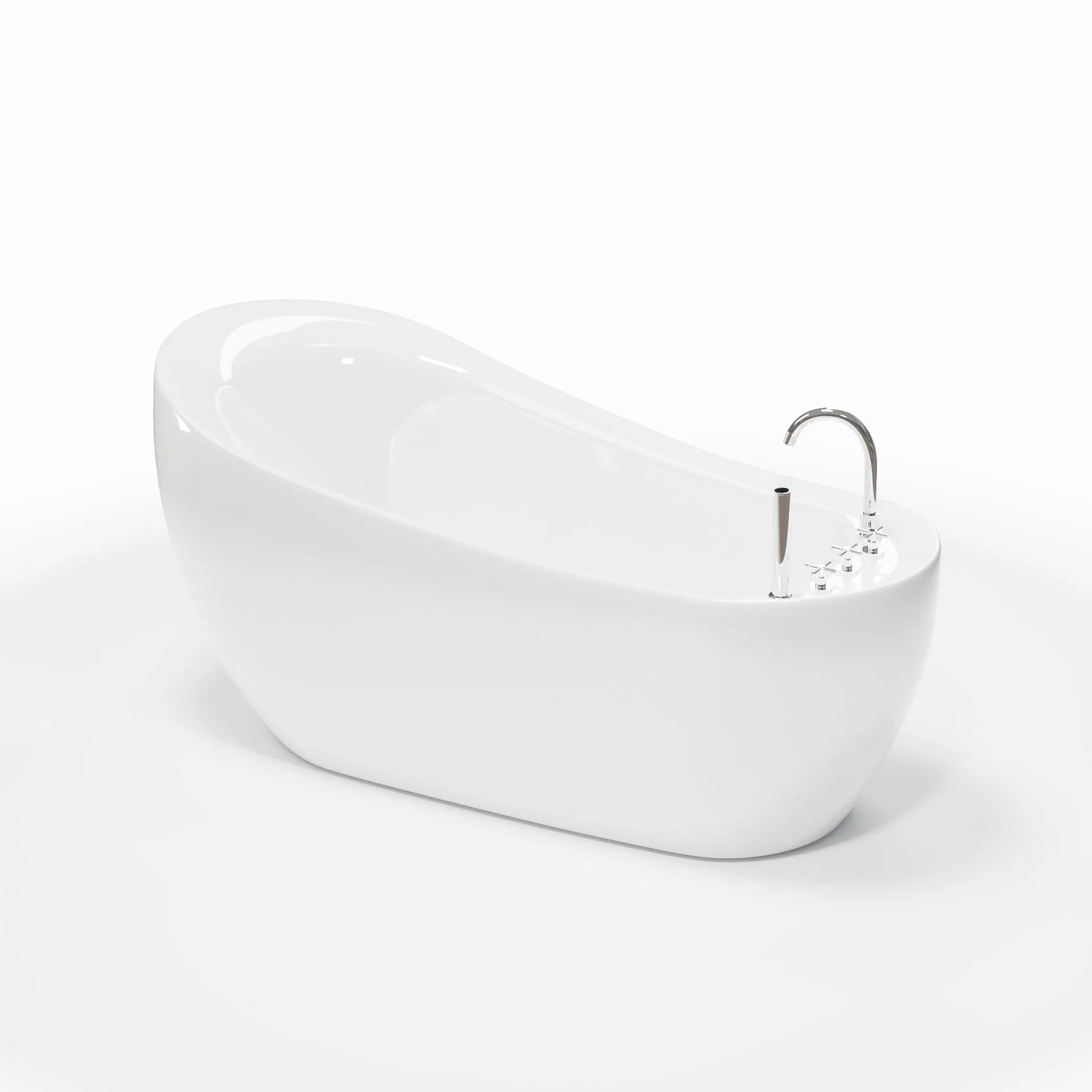 Акриловая ванна на ножках Modern Minimalist