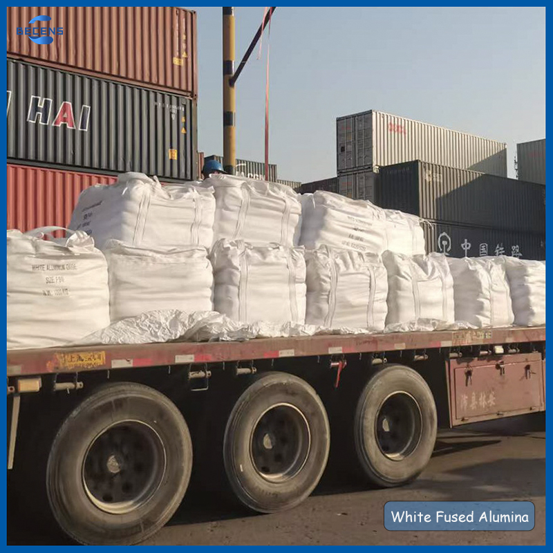 High Purity Refractory Grade White Fused Alumina Grit/Powder Materials for Refractory Bricks