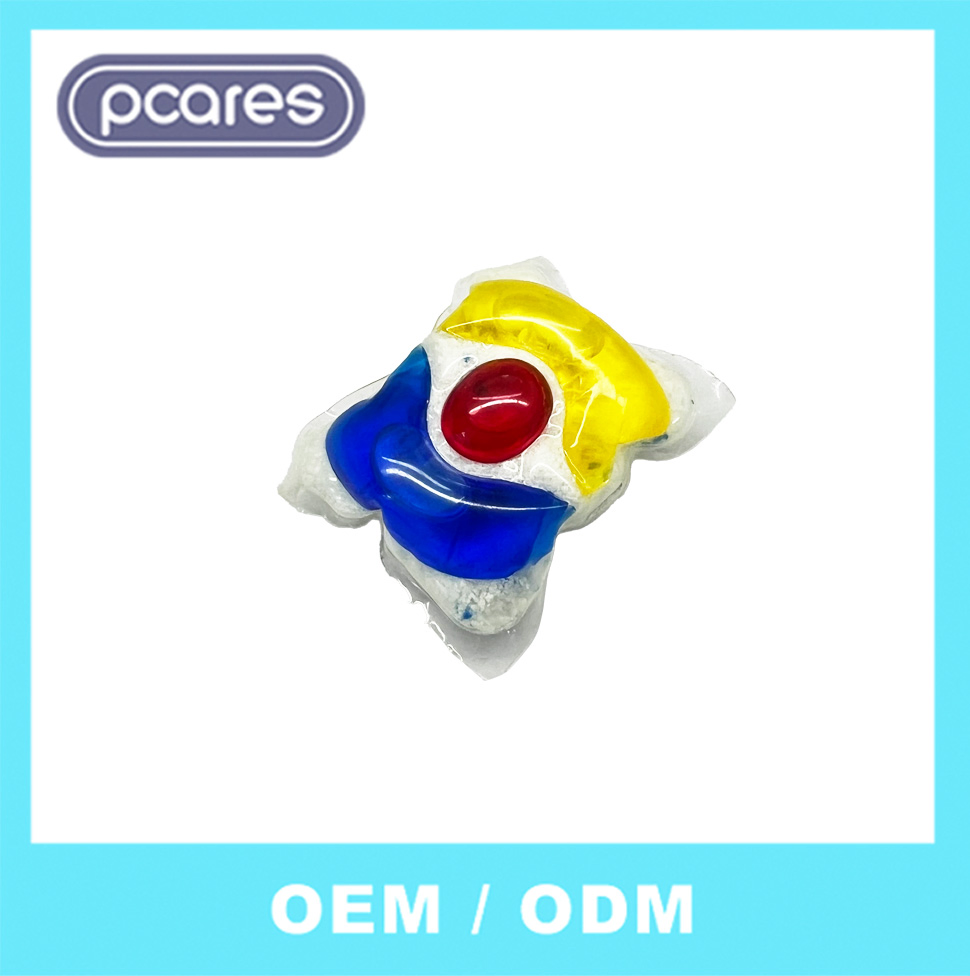 New 5 in 1 Dishwashing Detergent Pods 14PCS Eco-Friendly Dishwasher Tablets Automatic for Household Dishwashers Powder