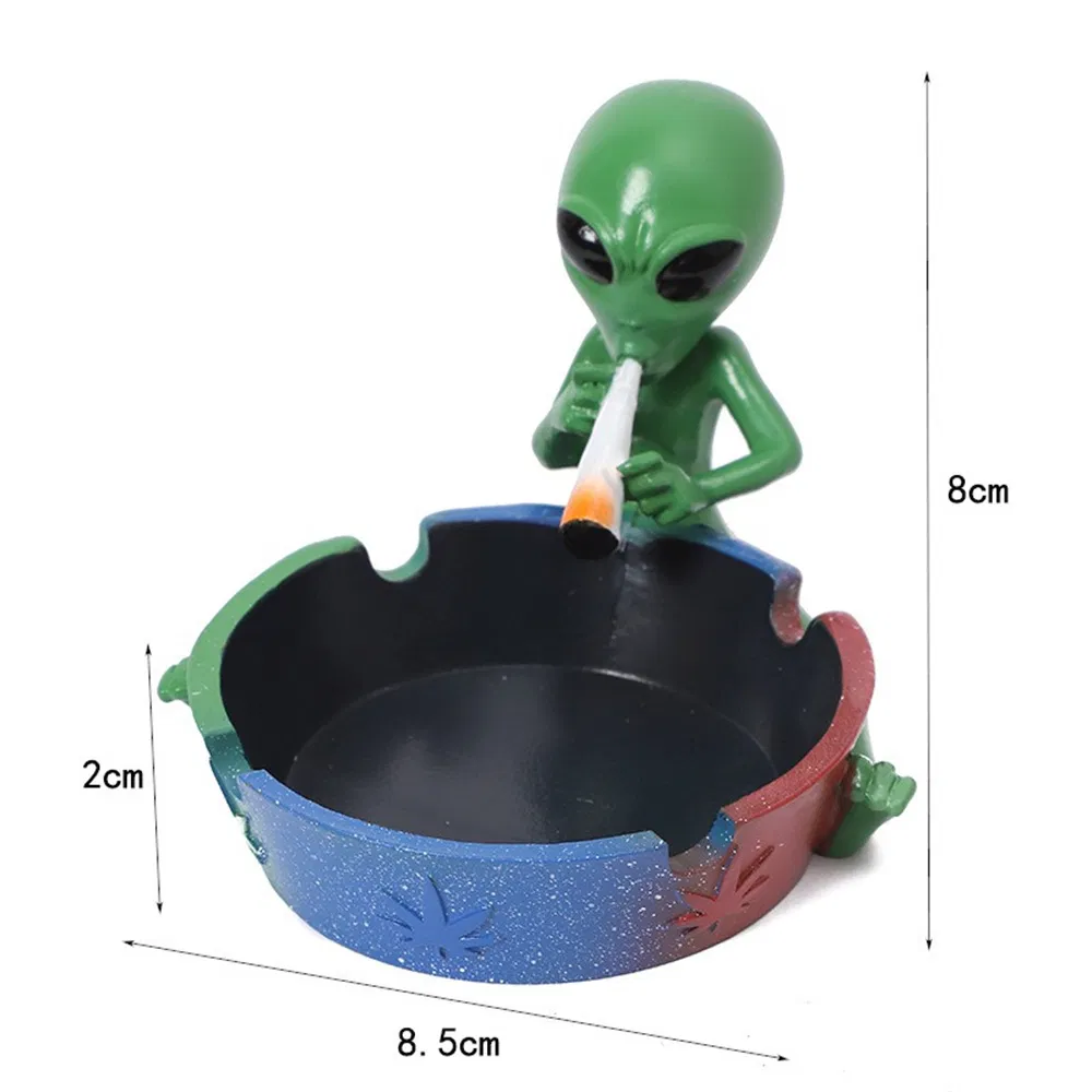 Alien Ashtray - 170g Weight 80X80X110 Size Ideal for Home Decor