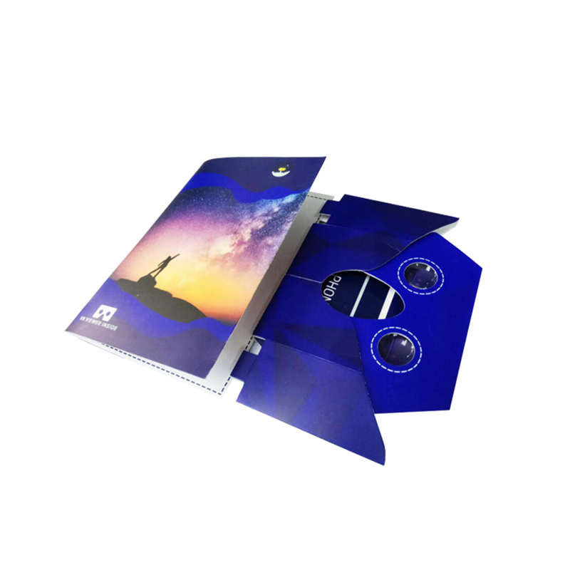 New Mobile Phone Vr Glasses Paper 3D Glasses Vr Virtual Reality Glasses Box All-in-One Machine