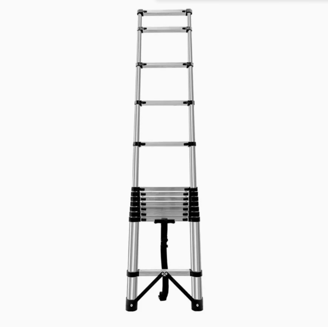 Home Use Portable Lightweight Extension Folding Stainless Steel Telescopic Collapsible Ladder