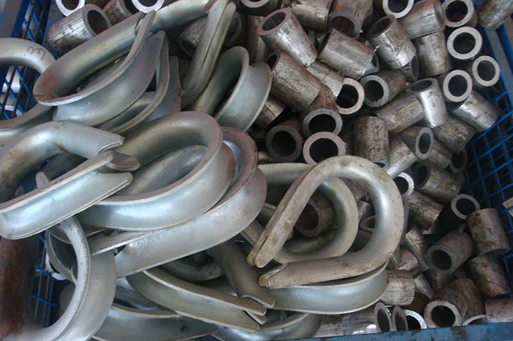 Zinc Plated Light Wire Rope Thimble