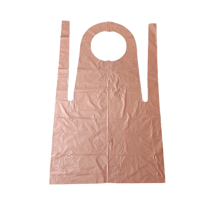 OEM Disposable LDPE/HDPE Plastic Waterproof Transparent Apron for Barbecue & Picnic
