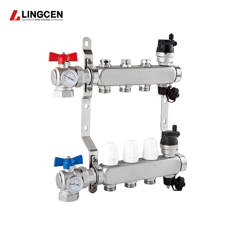 High Quality Low Price Under Floor Water Stainless Steel Manifold
