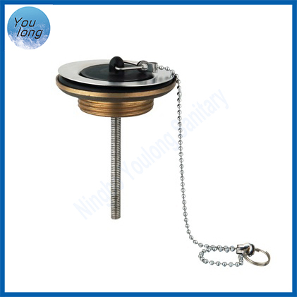 Waste Drain Bathroom Basin Drain Rubber with Screw Kitchen Drain