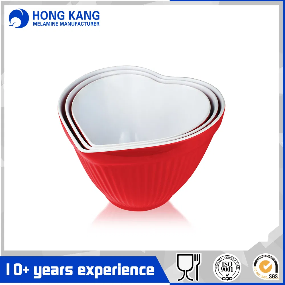 Custom Logo Full Size Unicolor Melamine Noodle Bowl for Restaurant
