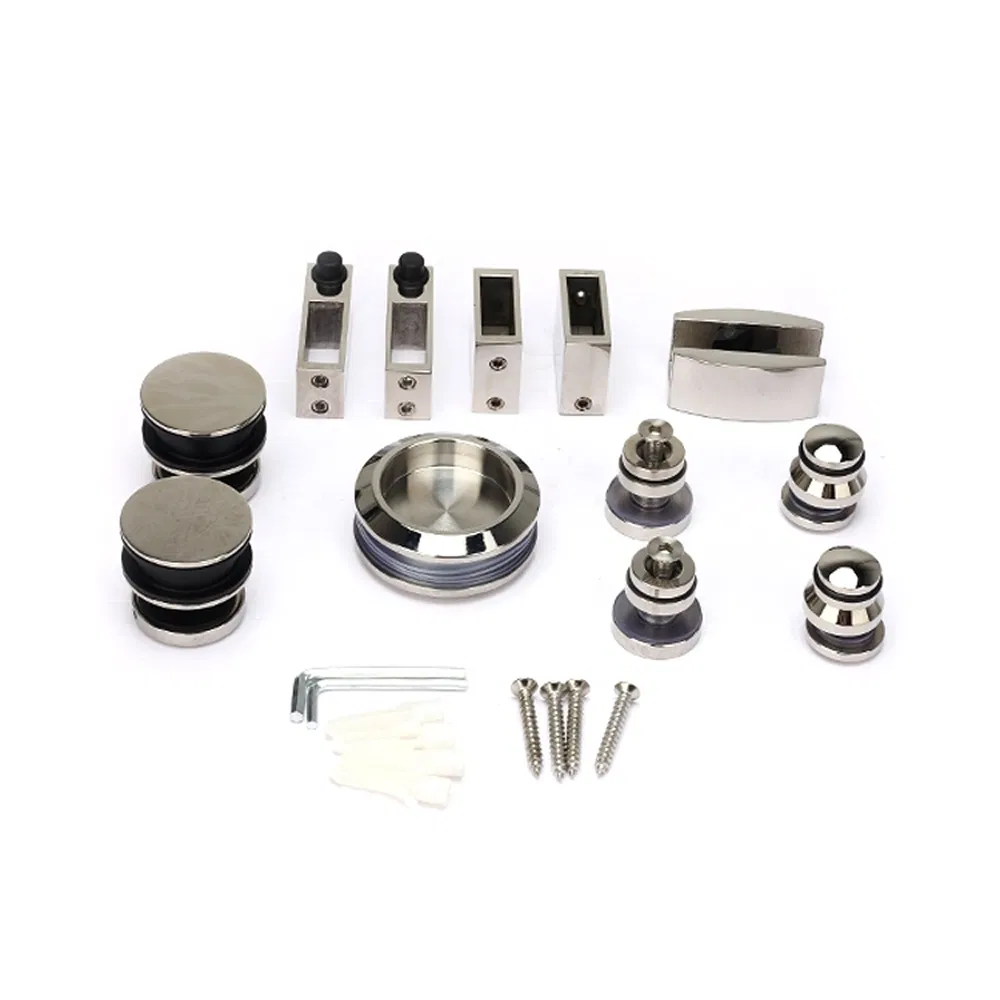 Комплект фурнитуры для раздвижных дверей в ванную из нержавеющей стали