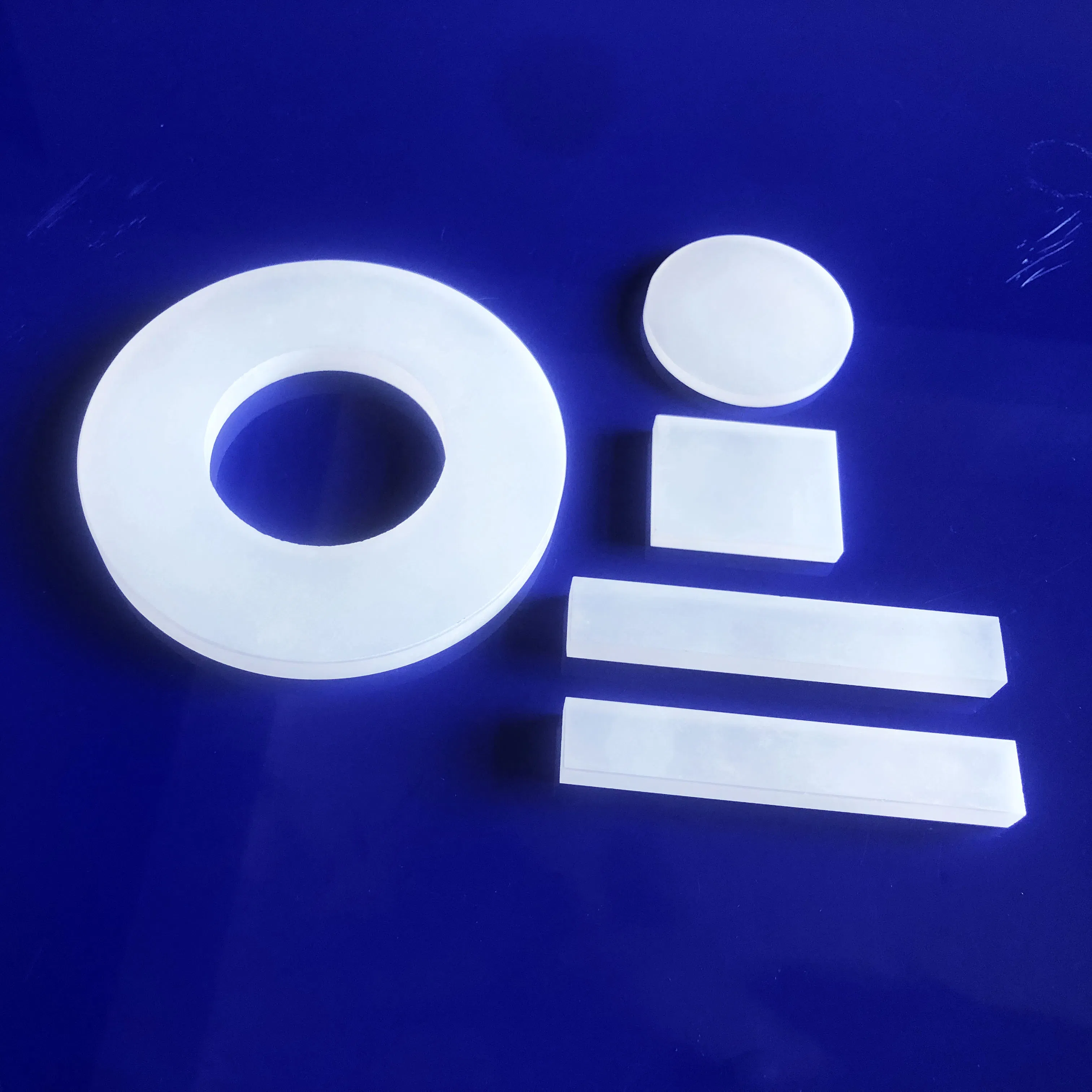 Quartz Plate Opaque Opalescent Quartz Glass Sheet Double Tube Laboratory, Chemical Industry 99.99% Tj-0008456 2.2g/cm3 Tengjun