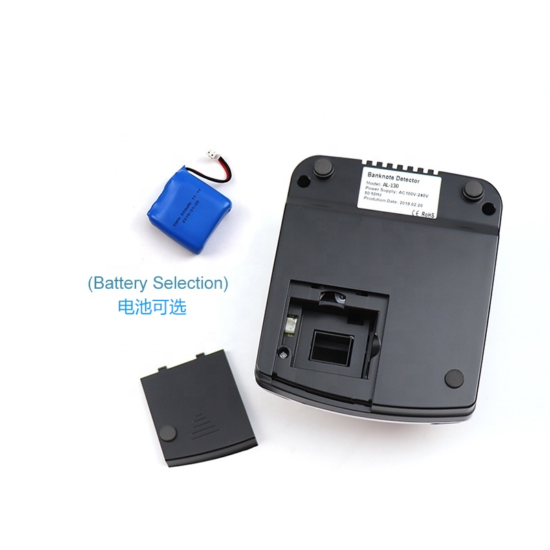 Al-130 Multi-Currency Detector Portable Banknote Detector Bill Detector with Calculator