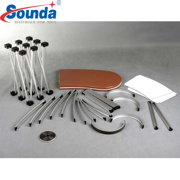 Foldable Pop up Portable Advertising Promotion Counter