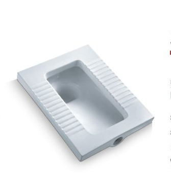 Guangdong Chaozhou Hot Sale White Color Ceramic Wholesale Price Squat Toilet Pan Bathroom Wc Squatting Pan Sanitary Ware