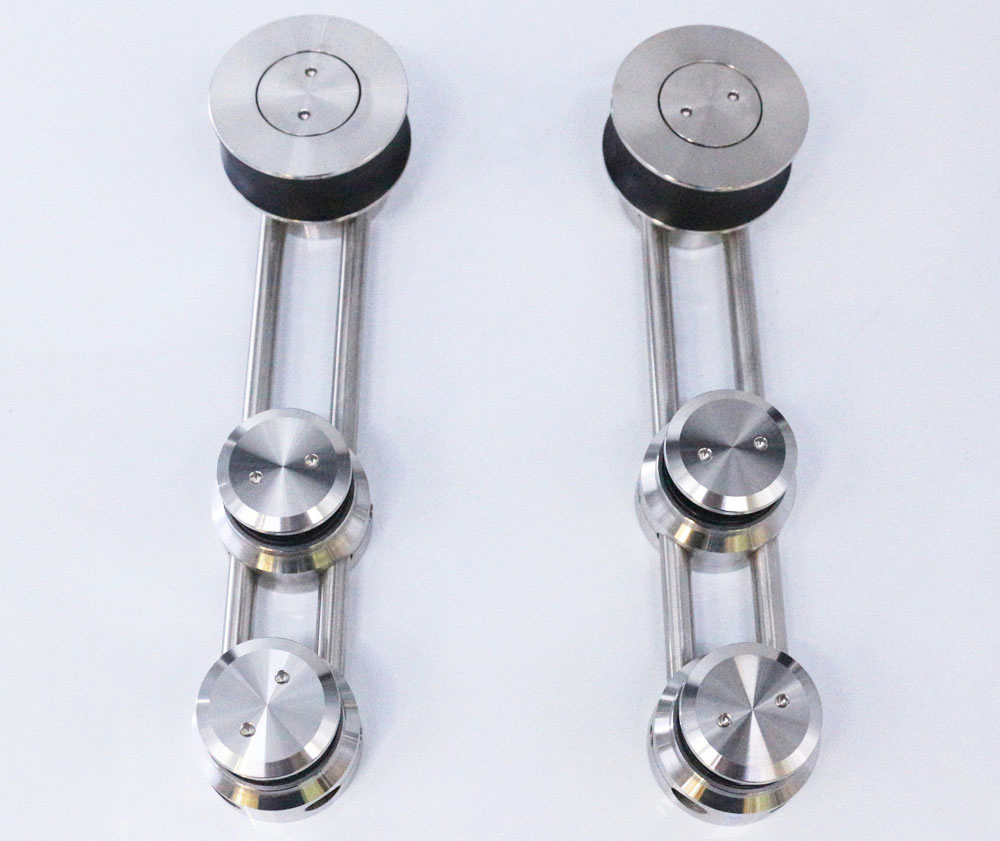 Frameless Stainless Steel 304 Sliding Shower Shower Cubicle Accessories Sliding Door Roller Hardware Accessories