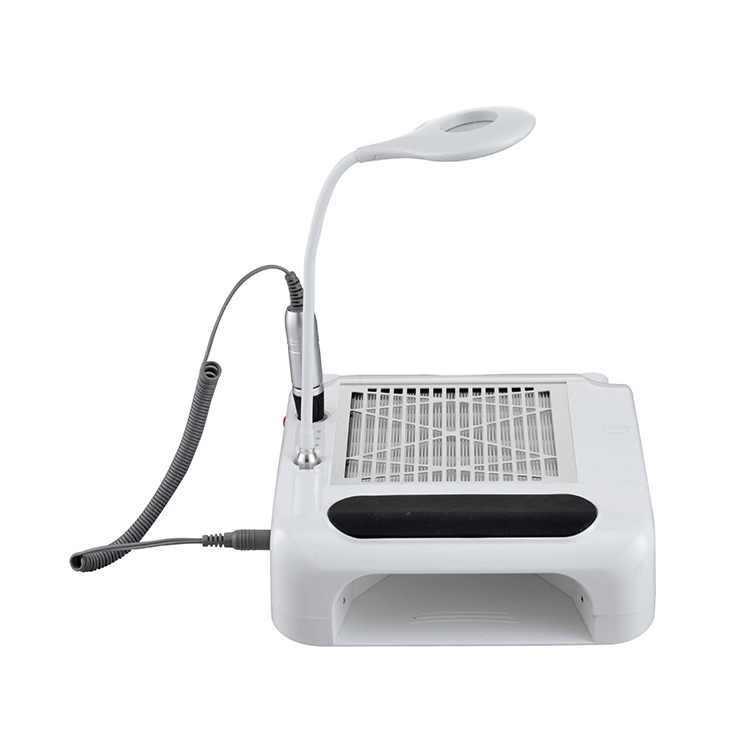 6 in 1 Manicure Nail Dust Extractor with UV Lamp