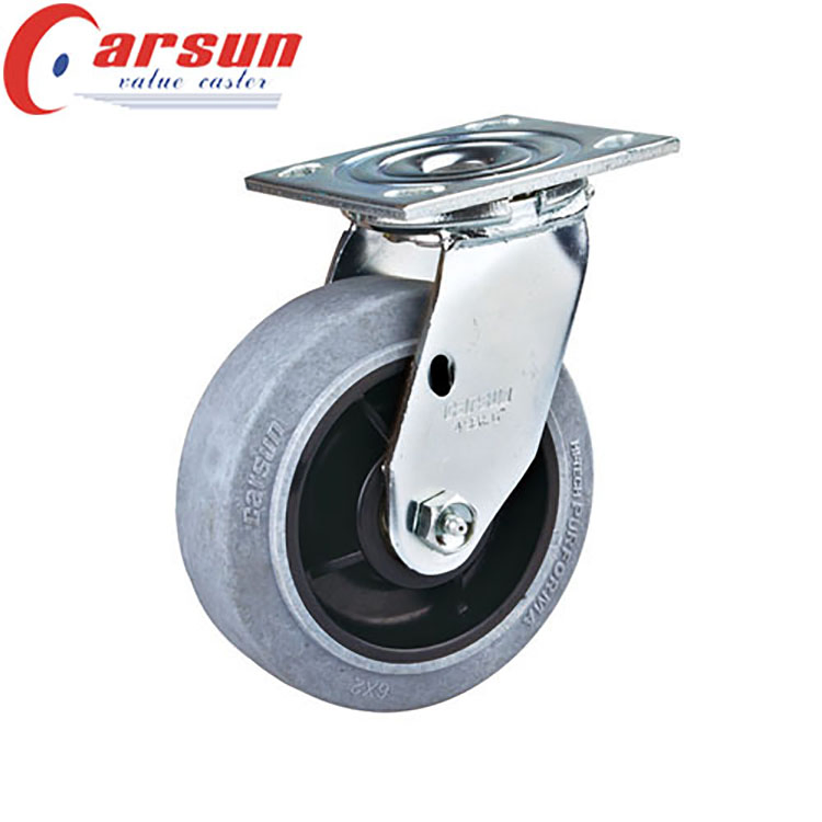 200mm 8 Inches Heavy Duty Swivel Conductive Wheel Castor (with nylon total brake)