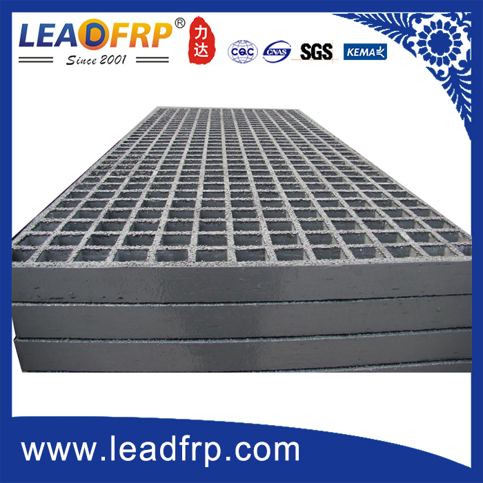 Industrial FRP Grating Panels for Chemical Plant Flooring