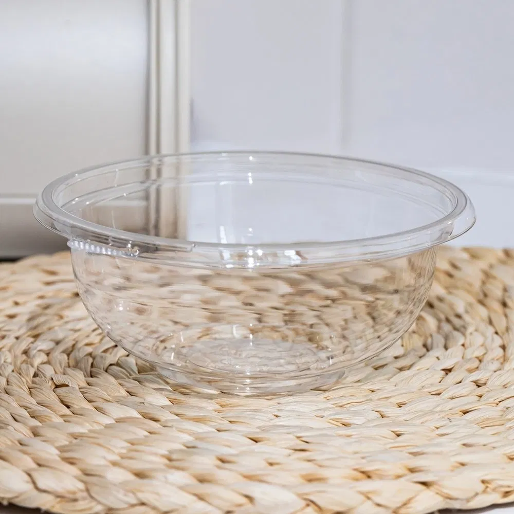 470cc Capacity Disposable Plastic Mixing Salad Bowl for Office Lunches
