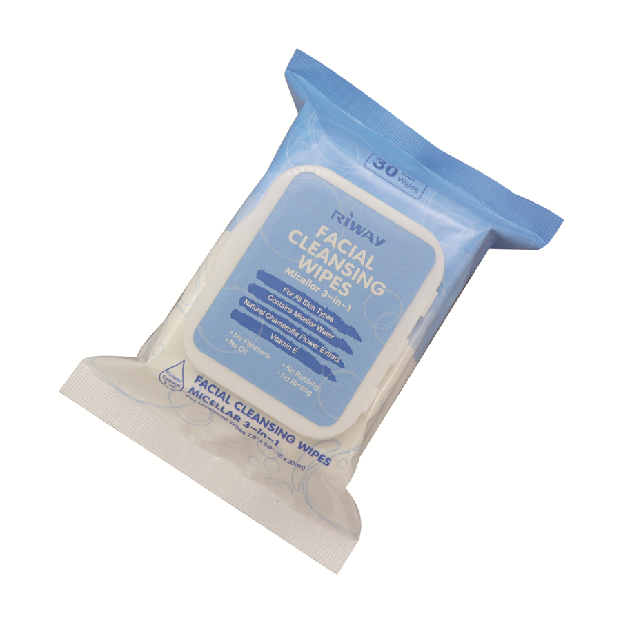 Refreshments Cleansing Face Wipes & Makeup Remover Wipes with Hyaluronic Acid, Hydrating Pre-Moistened Face Towelettes