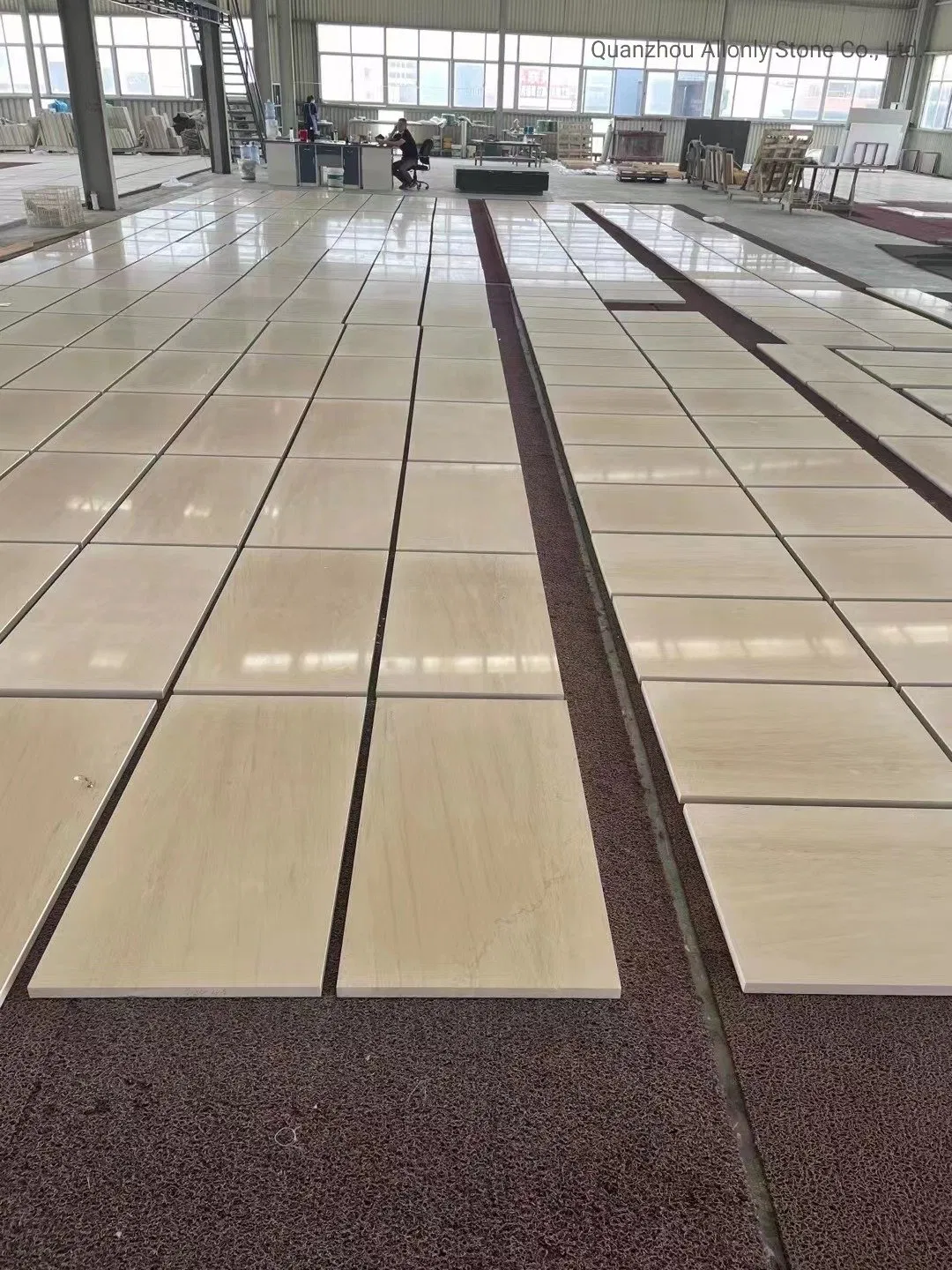 Natural Stone Limestone Slab Cut to Tile for Exterior and Interior Wall Cladding and Floor