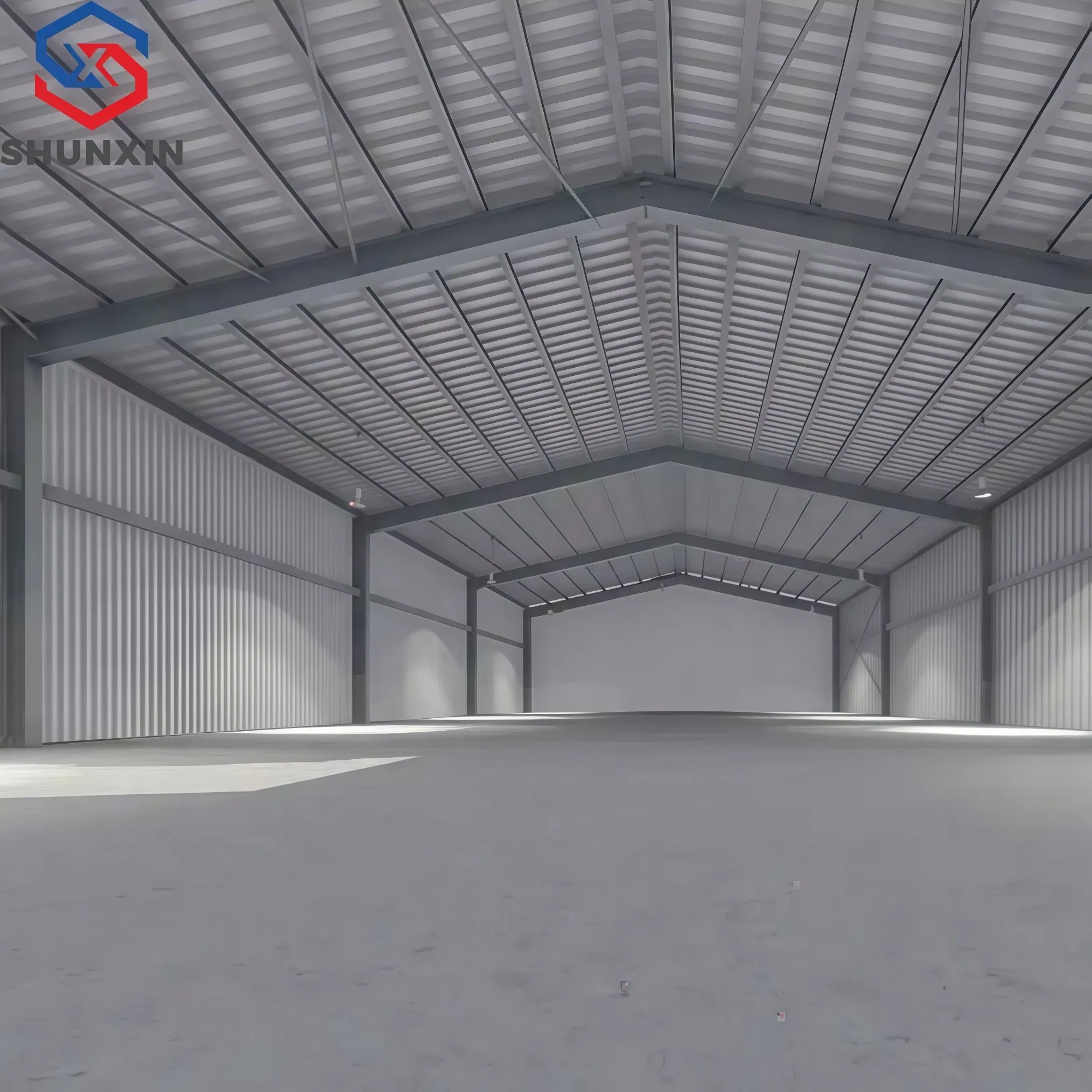 Hot-DIP Galvanized Frame Easy Assembled Prefabricated Warehouse Building Workshop Steel Structure Shed