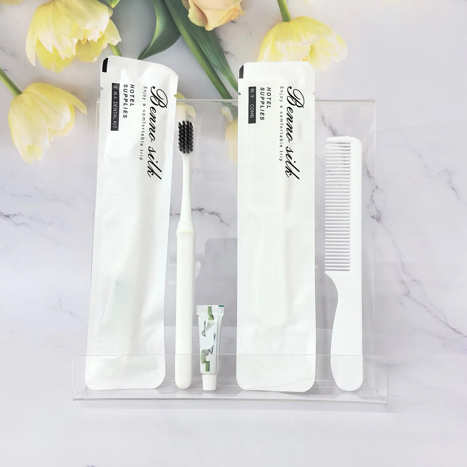 Premium Private Label Luxury Hotel Bathing Soap and Shampoo Set