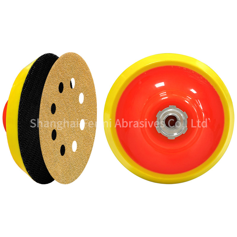 Шлифовальные диски 5 дюймов с 8 отверстиями, липучка