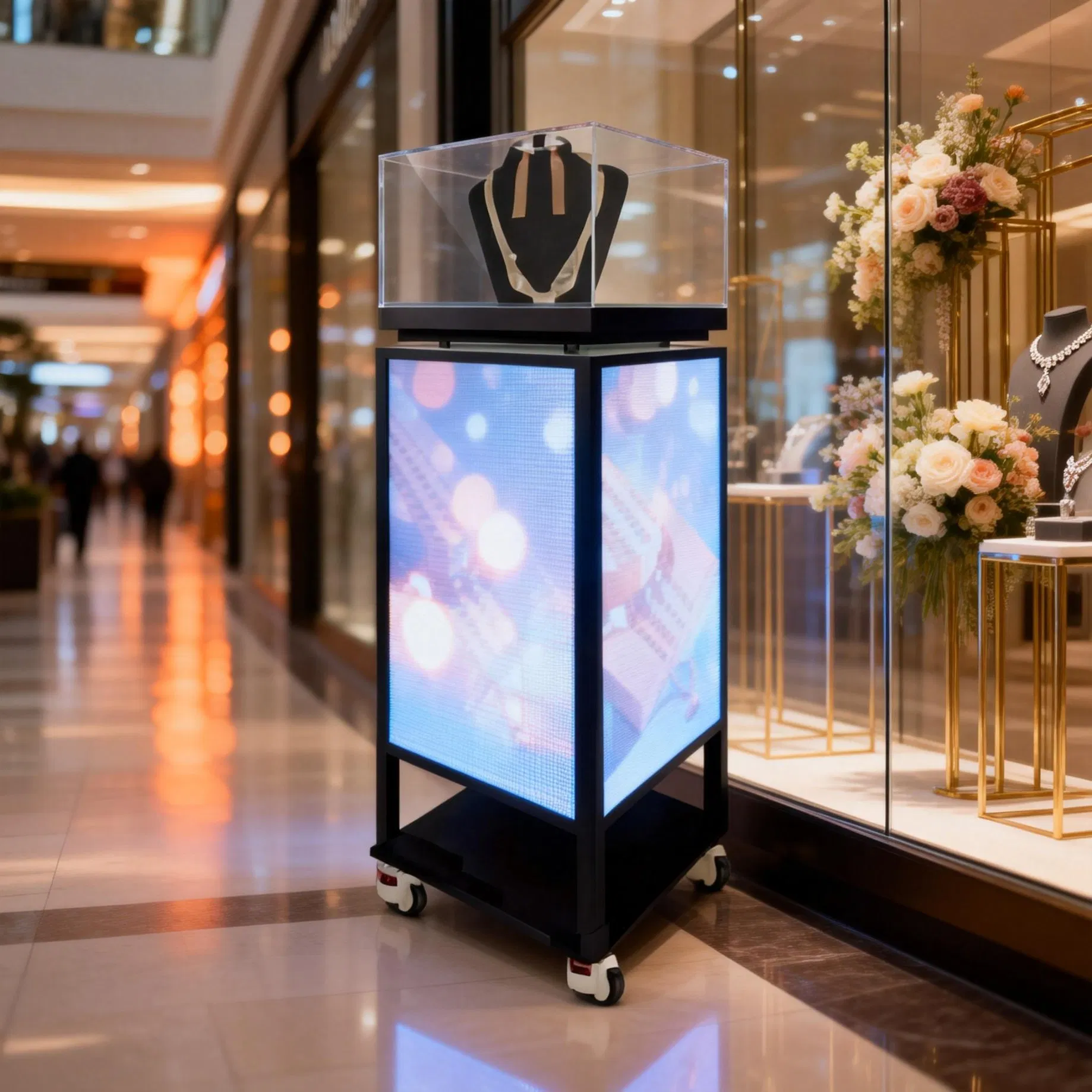 Outdoor 4K UHD LED Advertising Machine with IP67 Protection