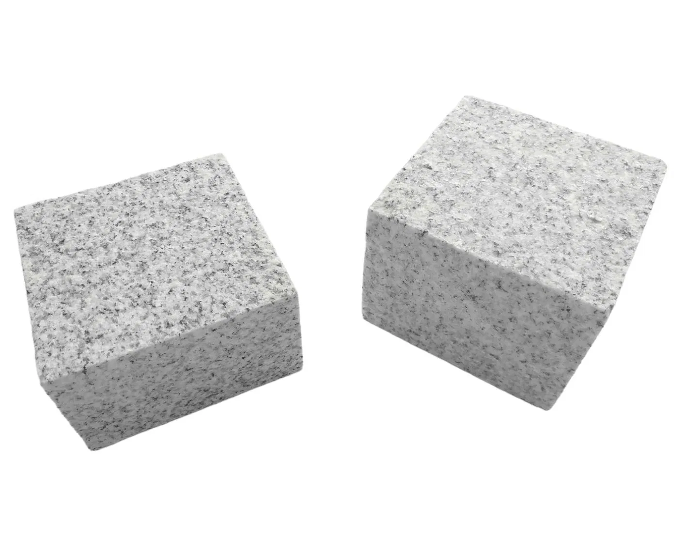 G603 Granite Flamed Cobblestone for Outdoor Paving