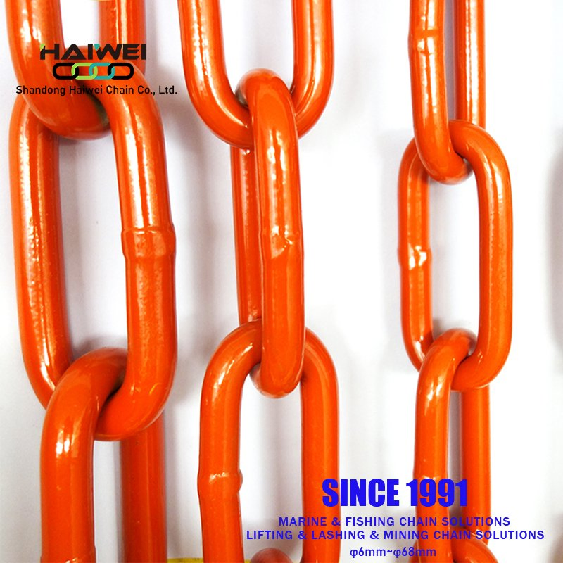 High Test 14*80/16*100/19*100 Lashing Chain for Car Binding, Port with Good Feedback