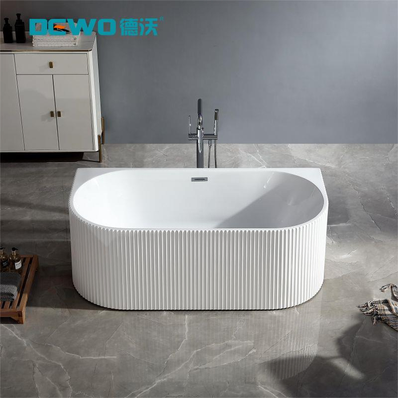 Stylish Multiple Specifications Personal Acrylic Freestanding Hot Tub Soaking for Hotel&Homestay