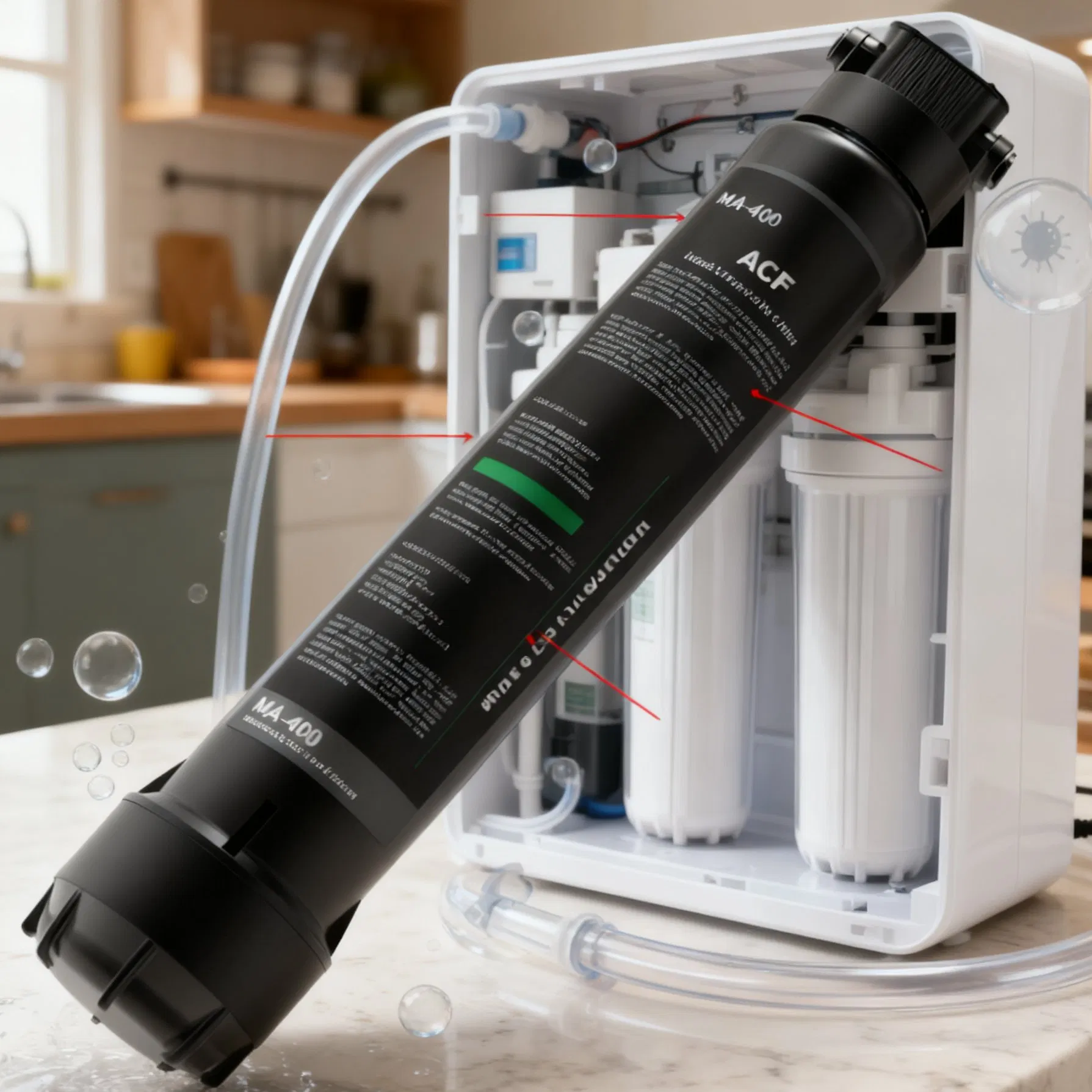 1 Stage UF Water Purifier with UV for Table Top