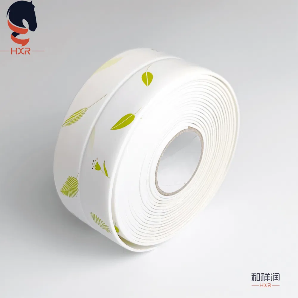 Waterproof PVC Self Adhesive Sealing Strip Tape for Kitchen Bathroom Wall Corner