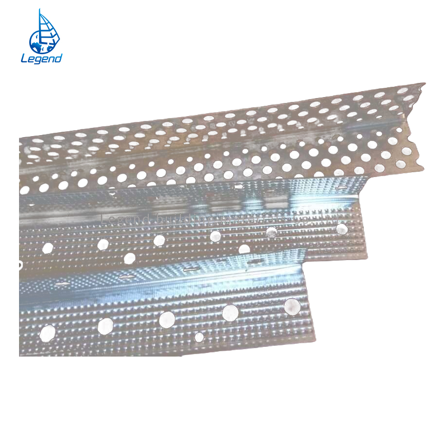 Industrial Perforated Metal Stud Corner Bead Structure Drywall Building Material Wall Channel