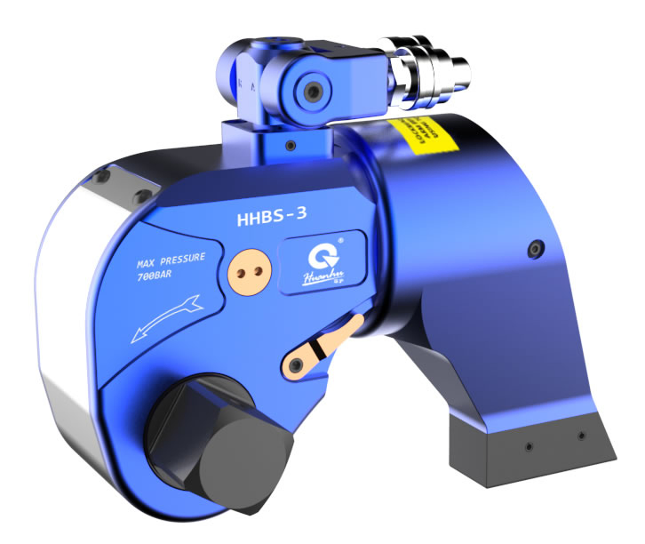 All-Ti Alloy Hexagon Cassette Hydraulic Torque Wrench