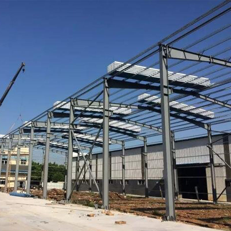 Industrial Factory Building Design Heavy Steel Warehouse for Galvanized Prefab Building