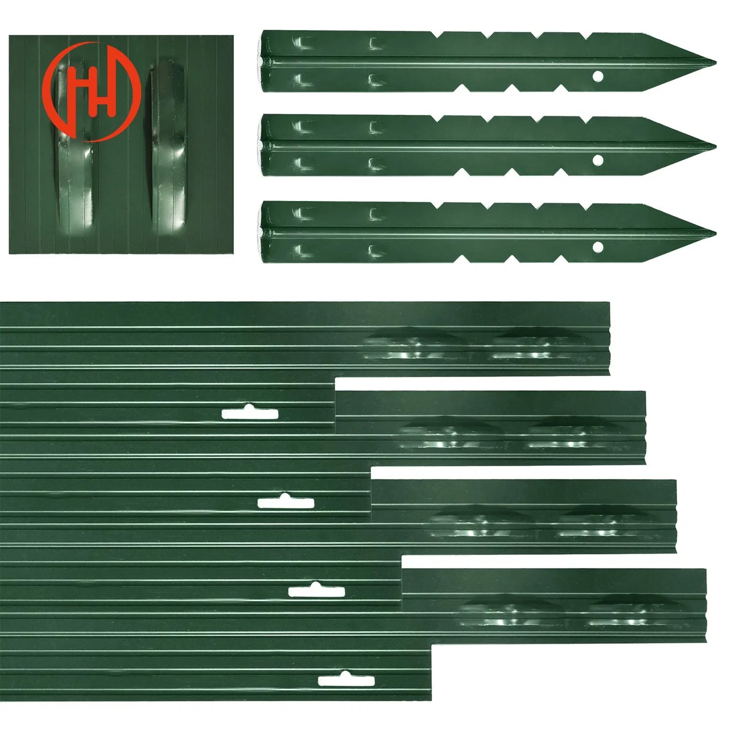 Grass Stone Separation Metal Edging Border Bendable Aluminum Landscape Edging for Garden Fence