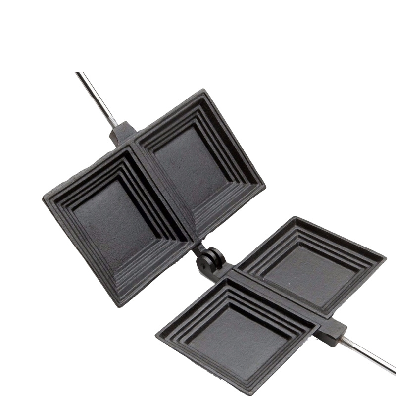 Camping Tools Sandwich Maker Cast Iron Jaffle Iron Cookware