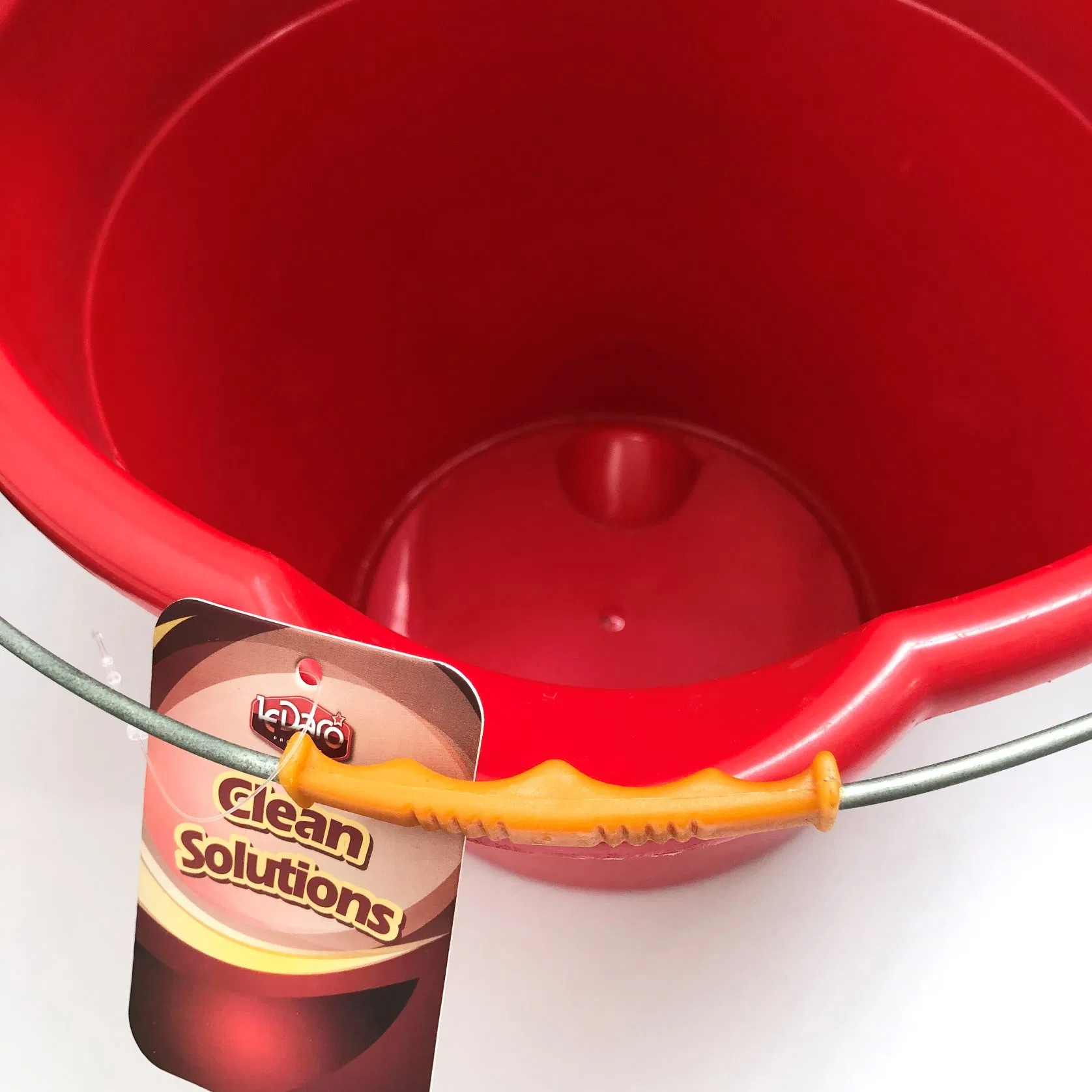 Heavy-Duty Invincible Corrosive-Resistant Round Bucket 12L Plastic Cleaning Bucket Plastic Pail