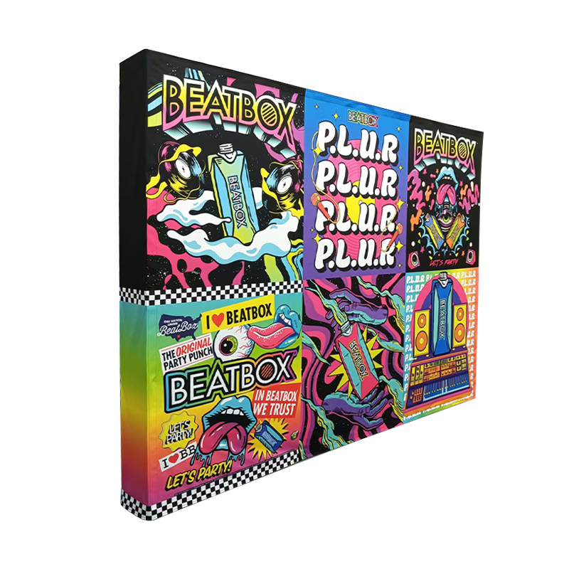 Exhibition Stand Trade Show Displays Backdrop Portable Pop up Display Equipment