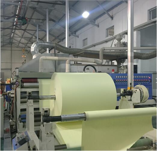 Yellow Single Side Release Paper Jumbo Roll