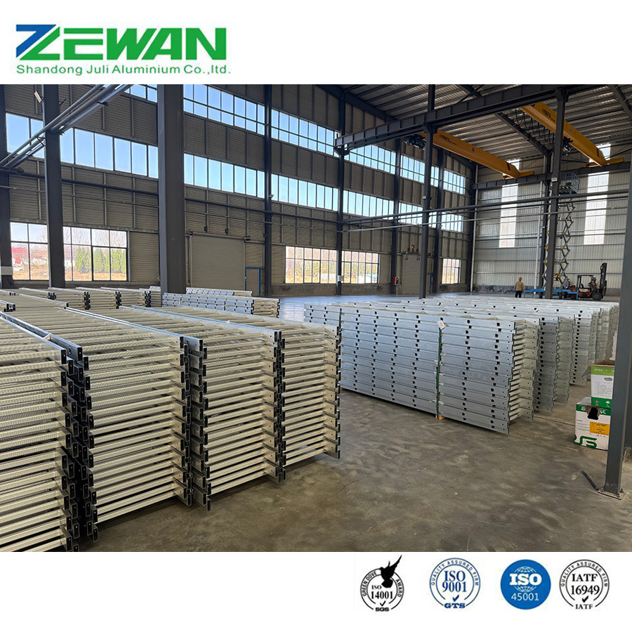 Aluminum Step Ladder Customized Size Aluminium Straight Household Ladder