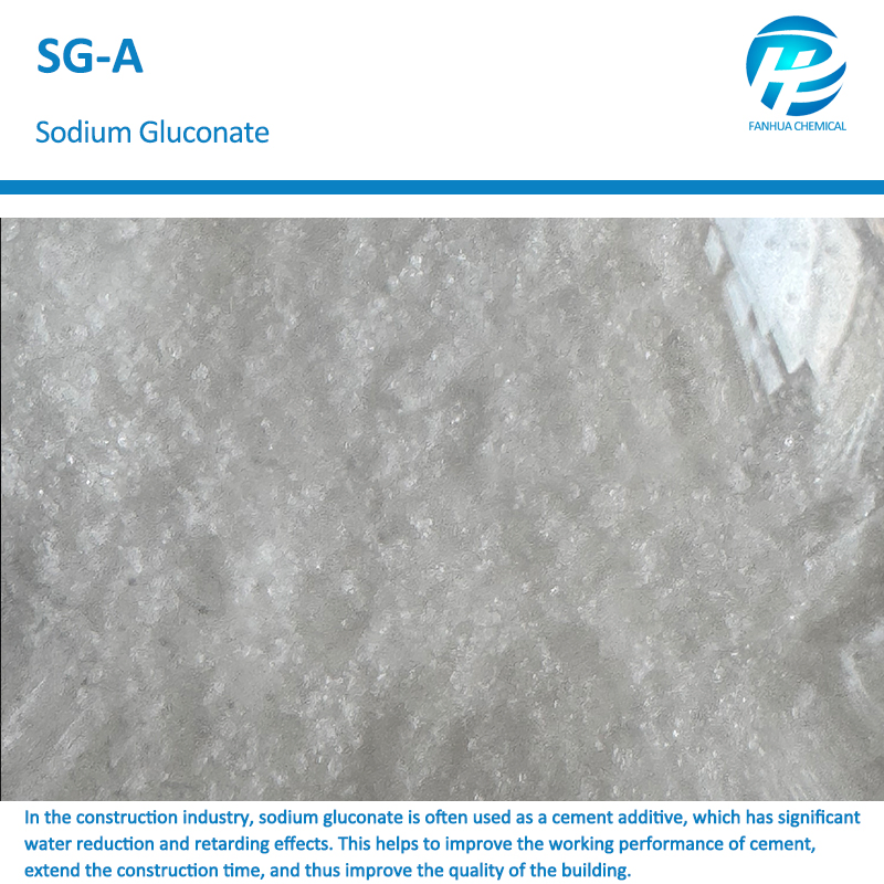 Building Industry Sodium Gluconate Concrete Retarder and Construction Chemicals