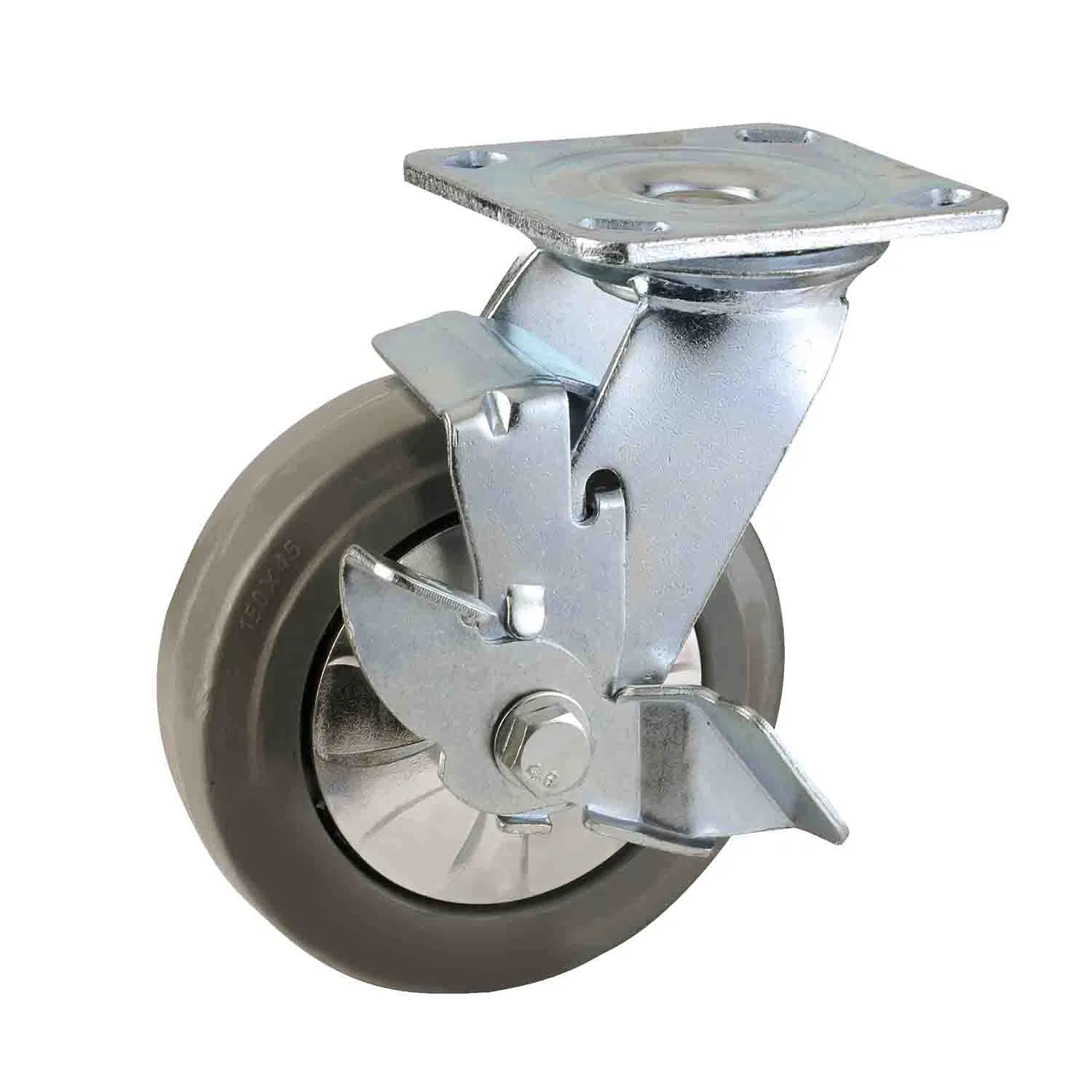 H14 China Factory Industrial Caster Load Capacity PU Caster Wheel