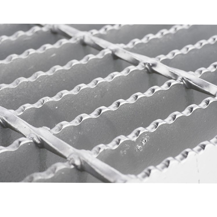 Hot DIP Galvanized Mill Finish Plain Type or Serrated Type Steel Walking Bar Grating with CE Approval for Industry Flooring and Mezzanine Grating