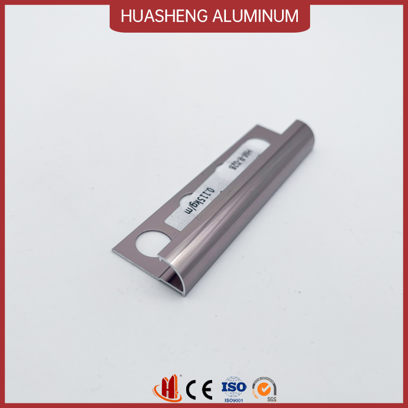 Hight Quality Customized Color Aluminum L Shaped Tile Corner Trim