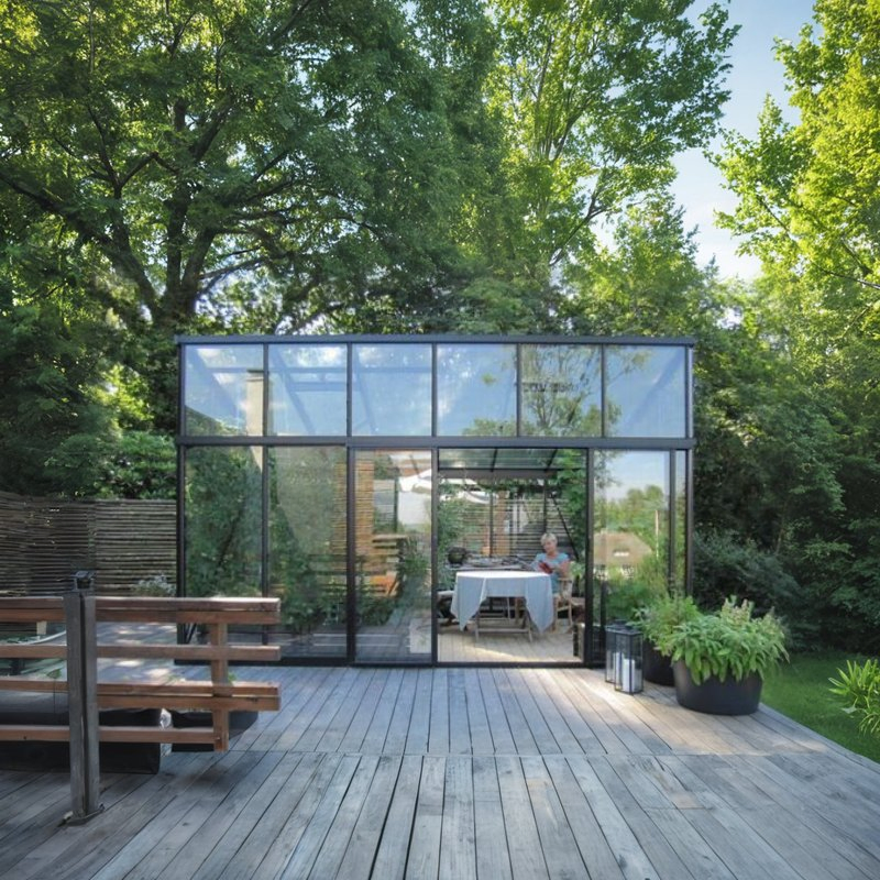 Modular Structure Outdoor Waterproof Round Transparent Dome Bubble Sunroom