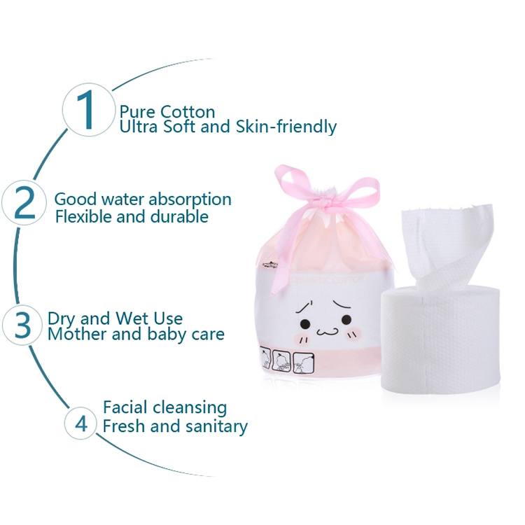Premium Custom Brand 100% Pure Cotton Facial Towels for SPA Use