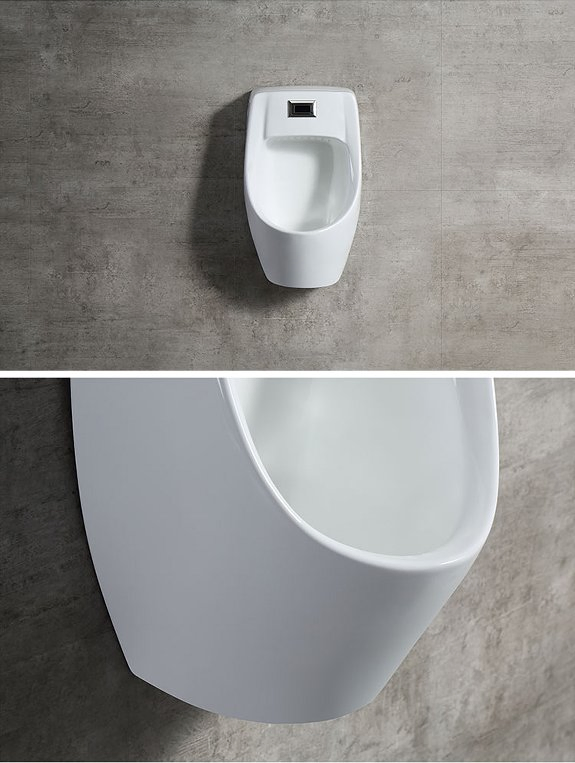 High Quality Gravity Cleaning Bathroom White Ceramic Wall Hung Men Urinal