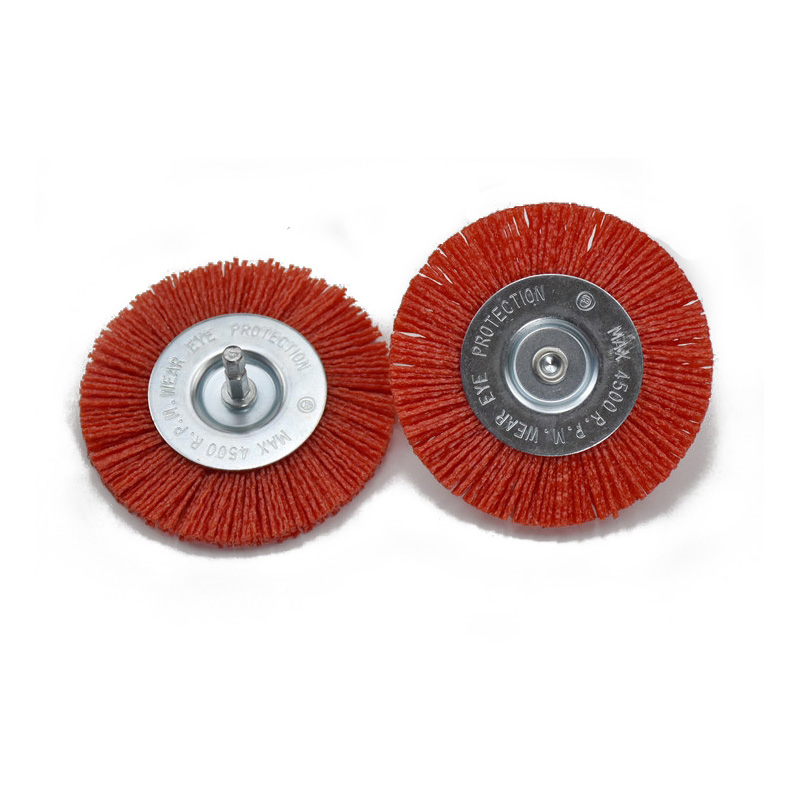 Круглая абразивная щетка с диском, нетоксичная