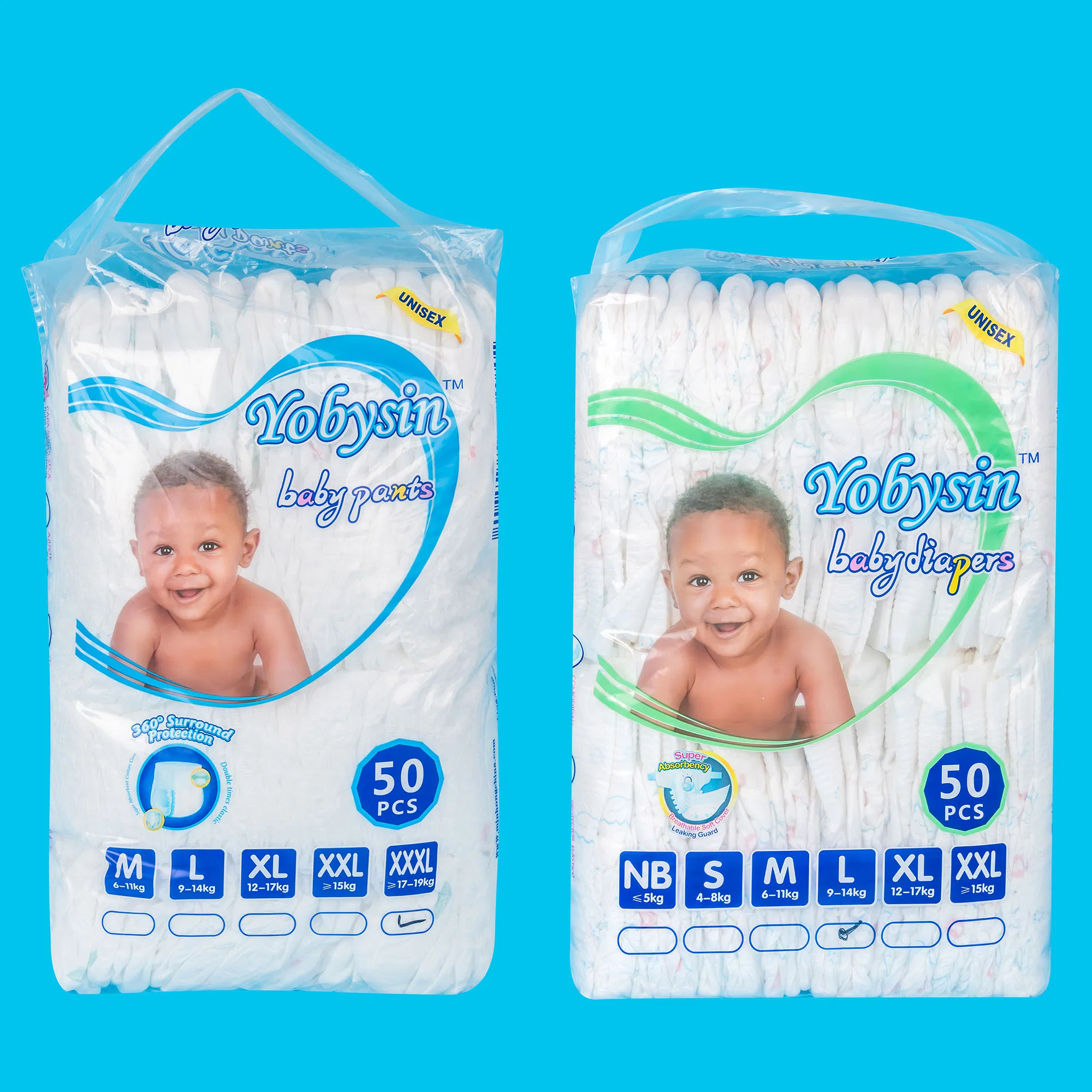 Одноразовые подгузники Yobysin Ultra Thin для детей